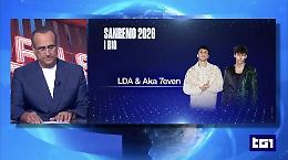 Il TG1 scambia Aka 7even per un altro:  Sanremo 2026 parte subito con una gaffe