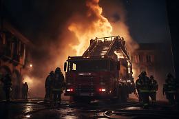Camion in fiamme fuori dal Caat di Grugliasco, nube visibile: intervento rapido dei vigili del fuoco