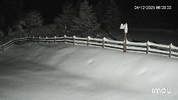 Risveglio bianco nelle valli cuneesi: neve fitta da Bersezio a Valdieri, fino a 40 cm sopra i 1.500 metri (VIDEO)