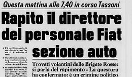 Il rapimento Amerio: quando Torino si svegliò nelle mani delle Brigate Rosse