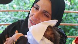 Rahaf aveva otto mesi. E' morta per il freddo. Ivrea ha fatto il suo nome
