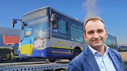 Dai depositi di Torino al fronte civile ucraino: i bus dismessi diventano aiuto di guerra