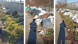 Rifiuti lungo Corso Europa: la periferia di Volpiano sommersa dall'immondizia (VIDEO)