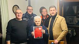 Un sorriso che vale una vita: il Natale dell&rsquo;Amministrazione con gli over 90 di Ozegna (FOTO)