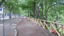 Torino, cede la balaustra lungo il Po: uomo in acqua salvato da un passante, moglie ferita