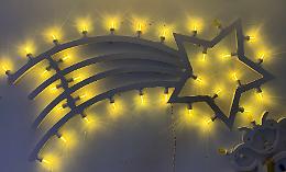 Il ladro di comete a San Giorgio Canavese: una luminaria sparisce, il paese si interroga