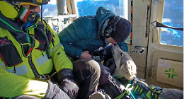 Soccorso a 2.900 metri: escursionista e cane recuperati al bivacco Sigot