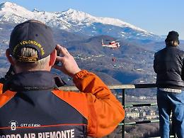 Maxi esercitazione antincendio a Belmonte, il Sacro Monte al centro di una prova di protezione reale