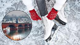 Torna la pista di pattinaggio in piazza Mochino: ghiaccio e divertimento a San Mauro Torinese