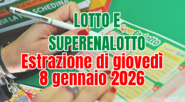 Oggi, gioved&igrave; 8 gennaio, nessun vincitore del &ldquo;6&rdquo; ma tre premi importanti segnano l&rsquo;estrazione del SuperEnalotto