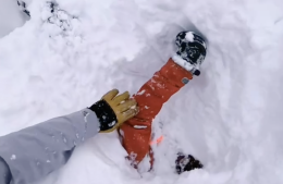 Un braccio che emerge dalla neve e una scelta in pochi secondi: cos&igrave; un italiano ha strappato uno sciatore alla morte sulle Alpi svizzere