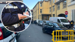 Multato davanti alla scuola con il figlio ingessato: "A Ciri&egrave; il buonsenso &egrave; uno sconosciuto"