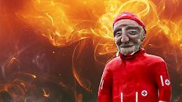 Carnevale di Agli&egrave;, gran finale in piazza con il rogo dell&rsquo;Oloch 