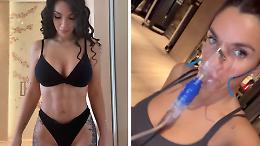 Allenamento choc per Elettra Lamborghini: cos&igrave; l&rsquo;icona sexy potenzia fiato ed energia prima di Sanremo 2026 (VIDEO)