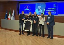 Il Corpo AIB Piemonte premiato a Roma per l&rsquo;impegno internazionale nella lotta agli incendi