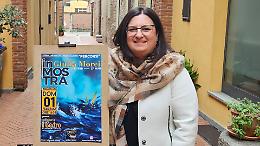 Giulia Morei incanta Chivasso con i suoi quadri  