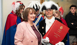 Carnevale di Ivrea, la Campagna &egrave; partita: battesimo del Generale, fagiolate e Libro dei Verbali