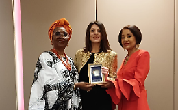 Favria vola in Bahrein: premio internazionale a Mirella Abb&agrave; all&rsquo;IWEC Award