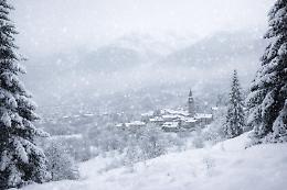Nuova ondata di maltempo in Canavese: fino a 25 cm di neve sopra i 1.500 metri
