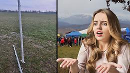 Vandali in azione in Canavese, spariti 50 picchetti dopo il cross dei ragazzi: colpito il lavoro dei volontari