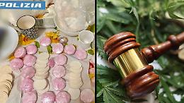 Otto arresti in due settimane: un chilo di droga sequestrato lungo l&rsquo;asse di corso Giulio Cesare (FOTO)