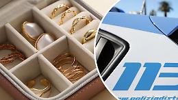 Finge di comprare gioielli, poi immobilizza la titolare e fugge con 28mila euro