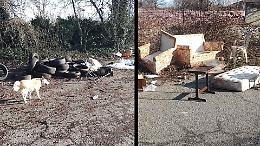 Rifiuti e tensioni in via Monteverdi, il tratto tra Regio Parco e via Sempione torna discarica abusiva