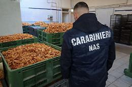 Carnevale, 1.500 chili di dolci sequestrati: conservati in cassette per ortofrutta