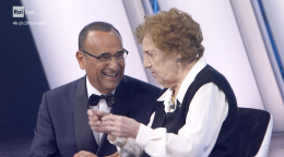 Sanremo senza politica? Ci pensa Gianna, 105 anni, a rimetterla al centro (VIDEO)