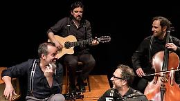 &ldquo;Nel blu&rdquo;, Modugno torna a volare: Perrotta accende il Garybaldi