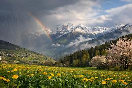 Primavera 2026 in Piemonte: pi&ugrave; calda del normale e con piogge abbondanti, ecco cosa aspettarsi