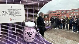 San Mauro Torinese inaugura una panchina lilla: un simbolo contro i disturbi alimentari