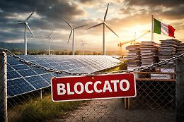 Rinnovabili paralizzate in Italia: oltre il 70% dei progetti &egrave; fermo