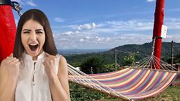 Vandalizzata la maxi amaca dei Ronchi San Bernardo a Cuorgn&egrave;