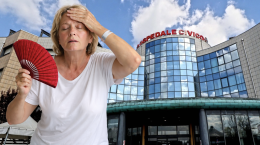 "In ospedale si muore dal caldo!". Finestre sigillate e pi&ugrave; di 30 gradi nelle stanze: una paziente chiede aiuto