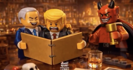 Guerra Iran-Usa, la propaganda diventa un videogame: missili, Lego e IA nella battaglia dei social