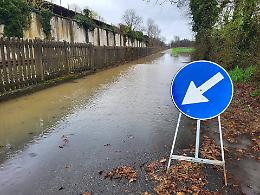 Maltempo nel Torinese, pioggia e vento mettono in ginocchio la collina del Chivassese: alberi caduti, allagamenti e strade chiuse