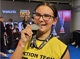 Il regalo pi&ugrave; bello per i suoi 15 anni: Giulia Maroli brilla alla Coppa del Mondo di Jesolo 