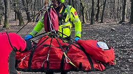 Grave infortunio durante il taglio di un albero: uomo soccorso con l&rsquo;elisoccorso