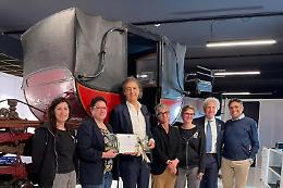 Al Mauto un premio internazionale: la carrozza a vapore torna a vivere