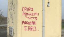 Scritte contro Urbano Cairo, identificato l&rsquo;autore: denunciato un 72enne nell'Alessandrino

