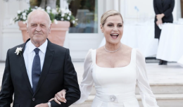 San Giuseppe, Simona Ventura celebra suo pap&agrave;: l&rsquo;uomo che l&rsquo;ha portata all&rsquo;altare e nella vita