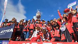 Sestriere invasa dai baby sciatori: in 2000 a caccia dell&rsquo;Uovo d&rsquo;Oro