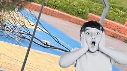 Leini, degrado al Parco Grande Torino: campetti distrutti e rami abbandonati