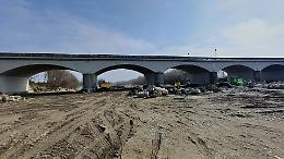 Villafranca Piemonte, lavori sul ponte del Pellice: cambia la viabilit&agrave;