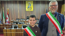 Francesco Olmo &egrave; il nuovo sindaco dei ragazzi: emozione e debutto del Consiglio Comunale 