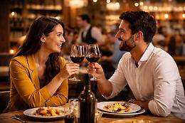 Il vino si sposta fuori casa: boom nei ristoranti, supermercati in affanno
