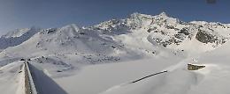 Valle Orco imbiancata: oltre 40 centimetri di neve fresca al Lago Serr&ugrave;