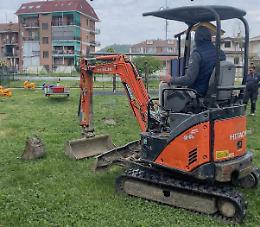 Parco Primo Levi chiuso per lavori: a Gassino arrivano i nuovi giochi
