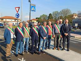 Nole, la nuova rotatoria cambia il volto della provinciale 2: &ldquo;Pi&ugrave; sicurezza e traffico pi&ugrave; fluido&rdquo;